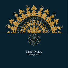High-Quality Luxury Mandala Background for Designers