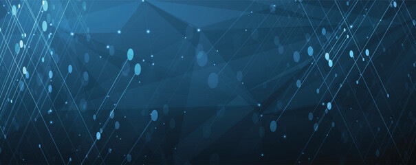 Fototapeta premium Abstract circuit technology concept background