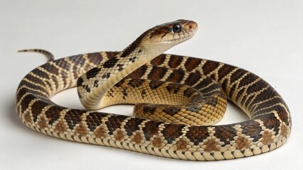 Obraz premium Collett’s Snake on studio background 