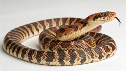 Collett’s Snake on studio background

