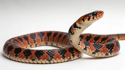 Collett’s Snake on studio background
