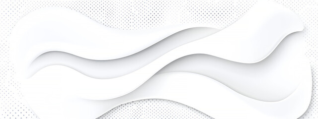 Fototapeta premium White water drop design representing purity and cleanliness in modern design.
