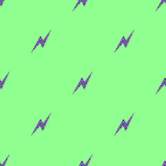 retro lightning pattern 90s style