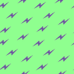 retro lightning pattern 90s style