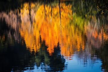 vivid reflections in Lake Matheson New