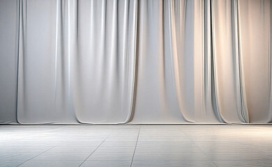 Minimalist Neutral Gray Studio Backdrop Soft Vignetting Smooth Texture Professional HD