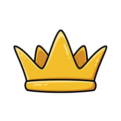 Crown clipart, Queen crown clipart, King crown clipart, Princess crown, Vector isolated on transparent background, PNG 
