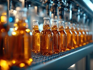 Beverage bottle production line