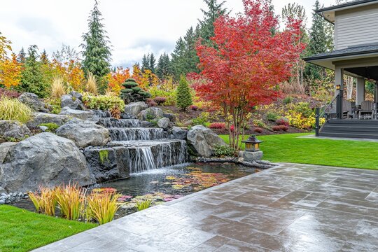 Manito Park and Botanical Gardens, located in Spokane, Washington, boasts a beautiful park designed in Japanese style with plenty of colors