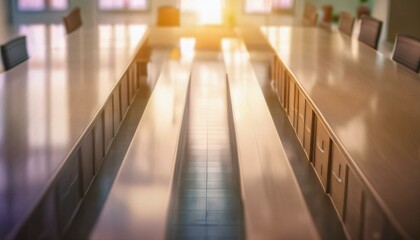 Blurred background with bokeh light in luxury fashion shopping mall with shop