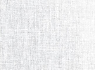 Plain white woven fabric texture