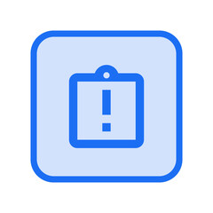 Assignment Late Outlined Icon