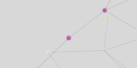 Modern abstract background with connecting lines and dots. Perfect for technology, network, or connection concepts.