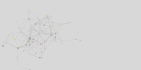 Stock photo of a complex network visualization. Ideal for technology, data, and connection concepts.