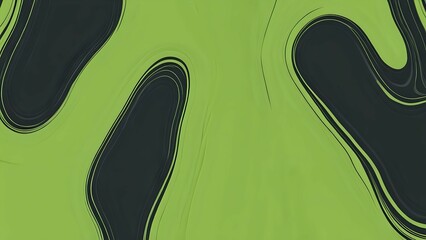 Obraz premium Fluid background in pistachio green and charcoal. effortlessly cool