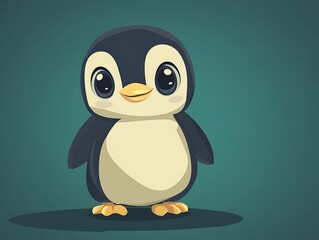 Cute cartoon penguin (1)