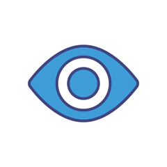 View Point Icon Vector Stock Illustration