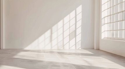 blank white studio wall, background 
