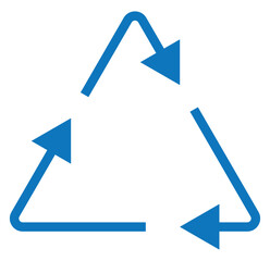 Recycle symbols. Recycling arrow icons. Reusing symbols. Recycling label. Recycle badge. Recycling icons. Recycle, reuse and reduce icons. eps 10 