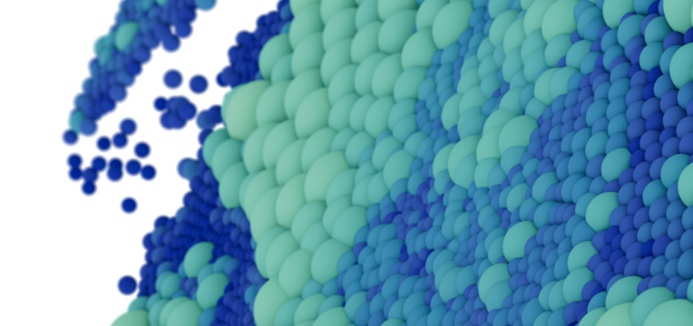 Seamless texture of 3D spheres.  Perfect for backgrounds and designs.