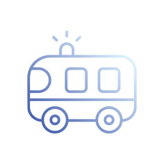 Special Transport Icon Vector Stock Illustration
