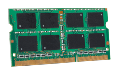 Random access memory card for installing in a computer