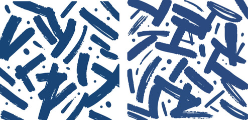 Handcrafted Vector Graphics Collection: Underlines, Marker Strokes, Swoops, and Abstract Brush Doodles for Design