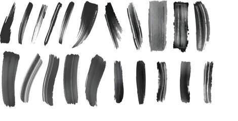 Vector Collection of Hand-Drawn Underlines, Marker Strokes, Swoops, and Abstract Brush Doodles for Design Use