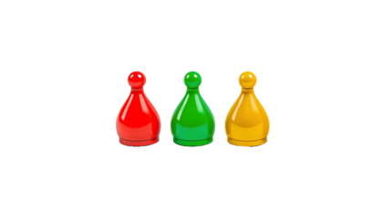 Photo of colored plastic game pieces isolated on transparent background.png