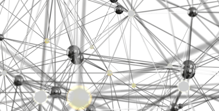 Stock photo of a complex network. Ideal for technology, connection, and global communication concepts.