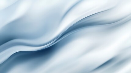 Obraz premium Abstract light blue and white wavy background.