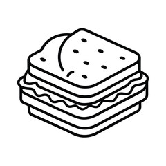 sandwich with cheese