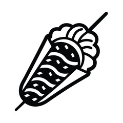 souvlaki vector