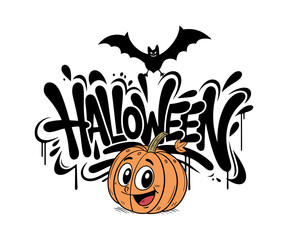 halloween pumpkin vector illustration
