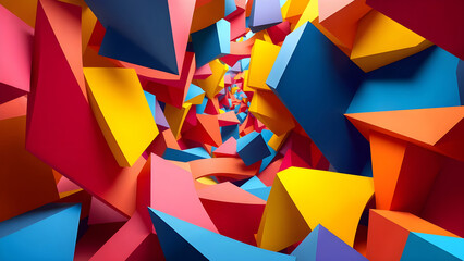Colorful geometric menagerie