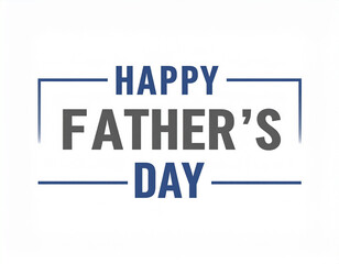 Obraz premium A banner for fathers day