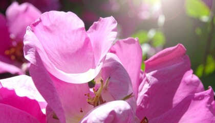 Obraz premium Petals in Motion with Cinematic Falling Glow and Vibrant Textures for Floral Background