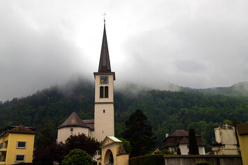 the historic swiss city of bad ragaz