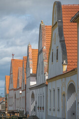 Häuserfront in Hollschowitz - Holašovice, Böhmen © driendl