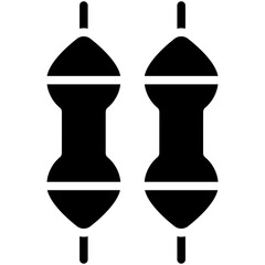 resistor solid icon