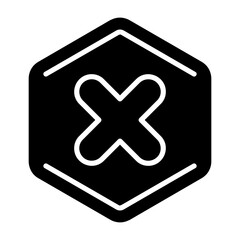 Obraz premium Hazard Icon