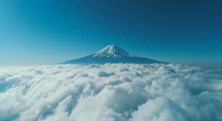 Landscape illustration anime style background, 