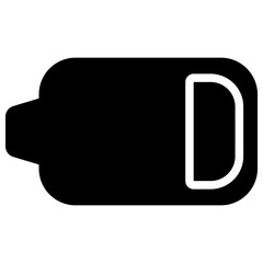battery solid icon