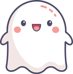 Funny Cartoon Dog and Monster in Halloween Style