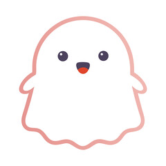 Funny Cartoon Dog and Monster in Halloween Style