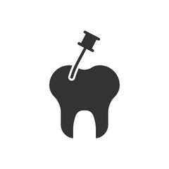 Root Canal Icon - Tooth And Teeth Icon