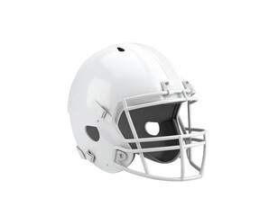 Fototapeta premium football helmet isolated on white