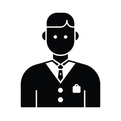 vector illustration of a businessman