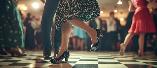 Vintage Dance Party: A Night of Swinging Rhythms and Retro Style