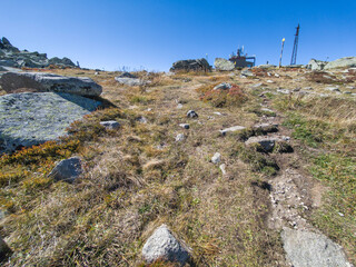 Vitosha Mountain near Cherni Vrah peak, Bulgaria